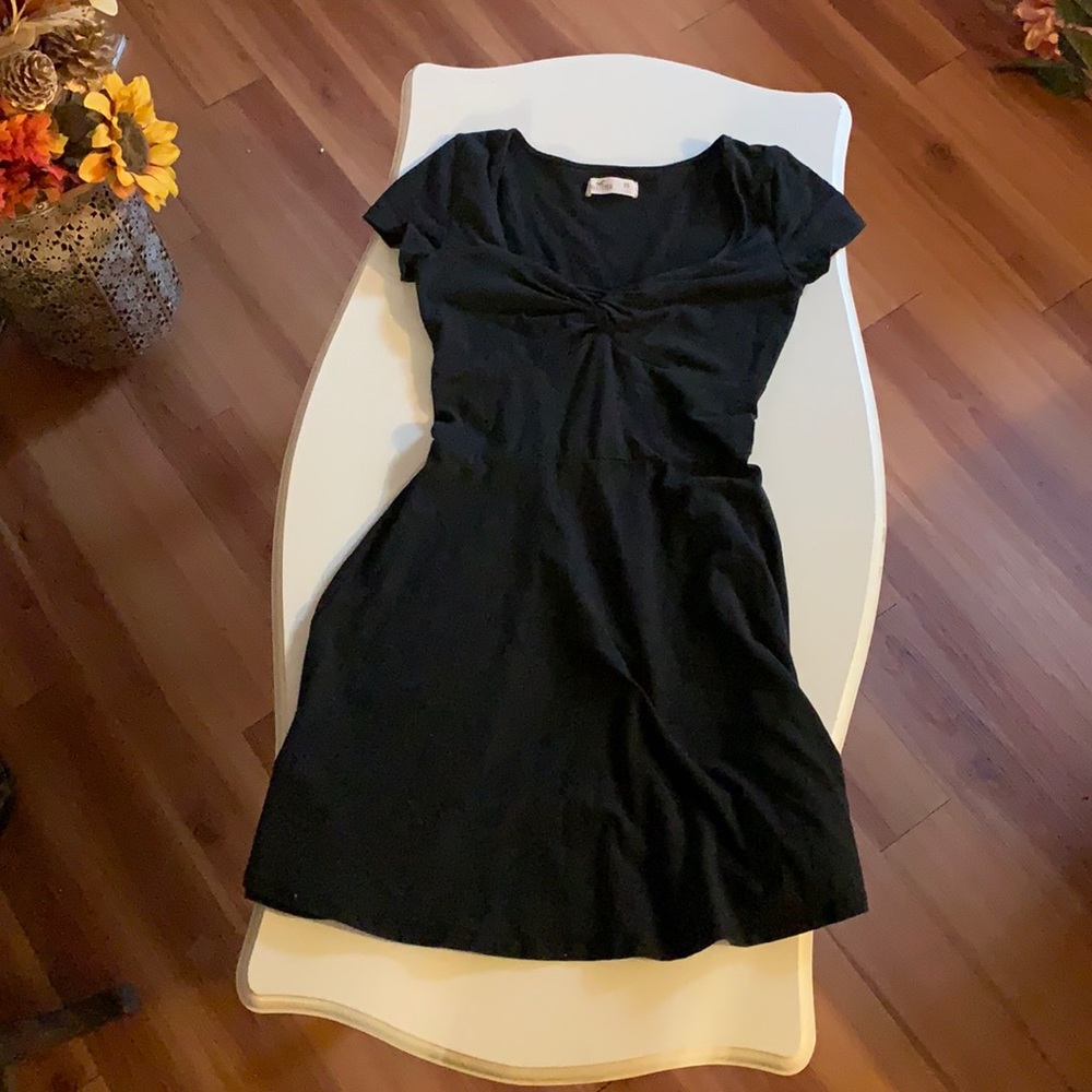 XS black skater dress / Hollister / Fall dress